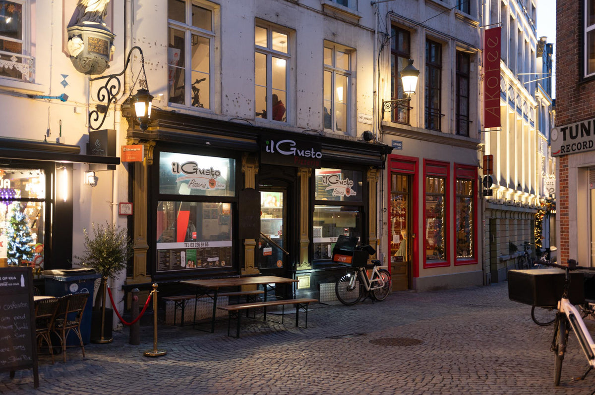 Die Altstadt in Antwerpen