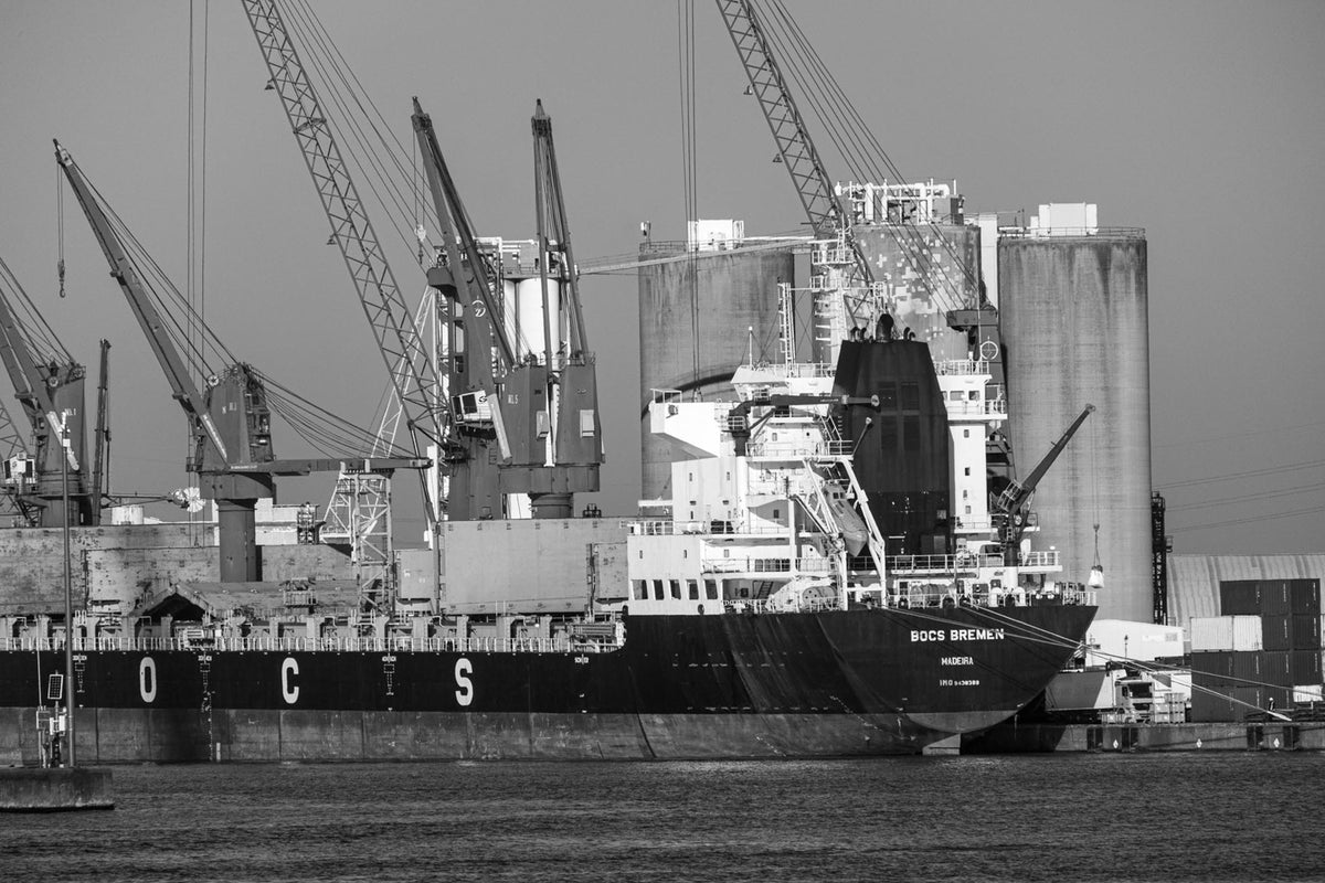 Der Hafen von Antwerpen