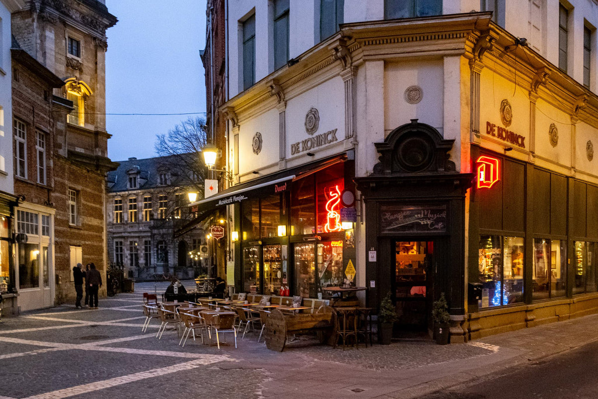 Die Altstadt in Antwerpen