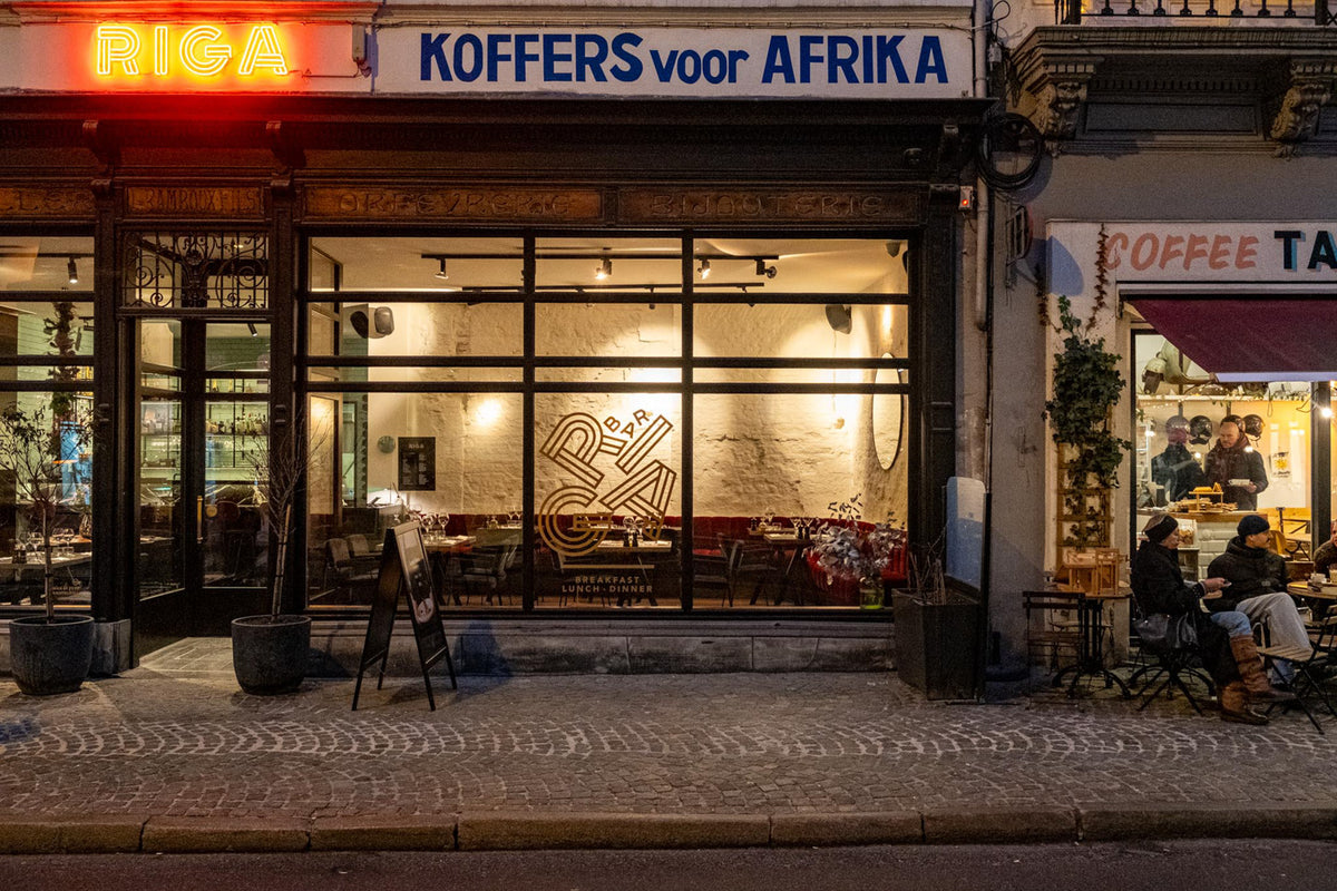 Die Altstadt in Antwerpen