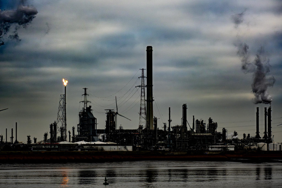 Petrochemie im Hafen von Antwerpen