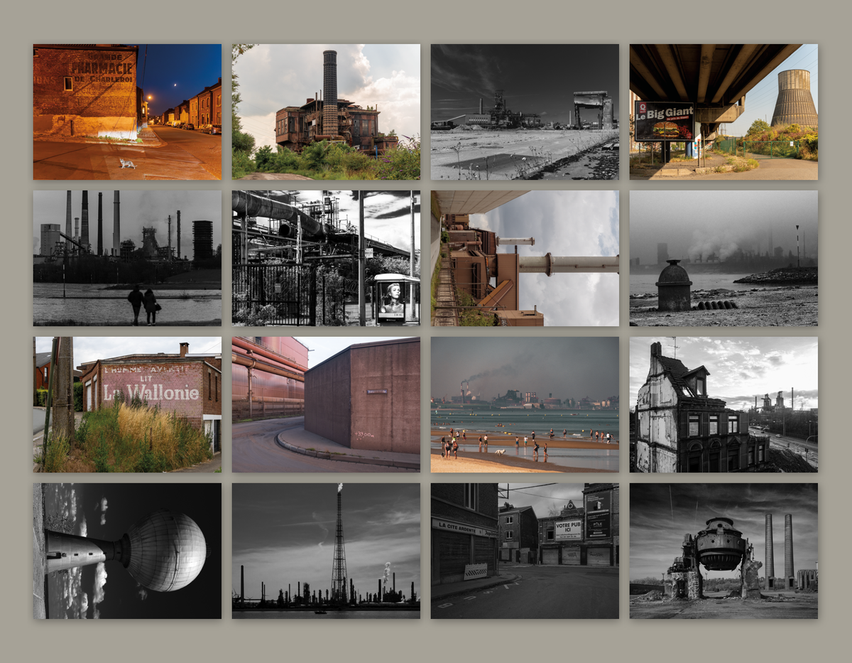ZEITRASTER – Industrial Cathedrals – 16er-Postkartenset