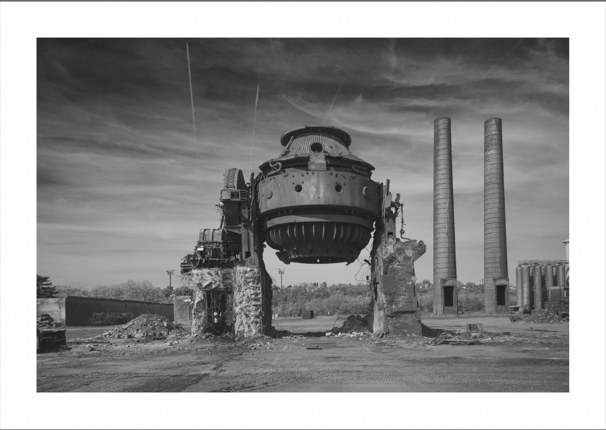 Konverter Chertal – Art Print A4, Vorderseite